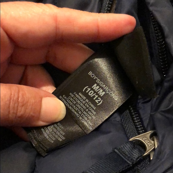 North face navy down jacket - Picture 8 of 8